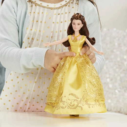 Disney Beauty and the Beast Enchanting Melodies Belle Doll - هاسبرو - Image 3
