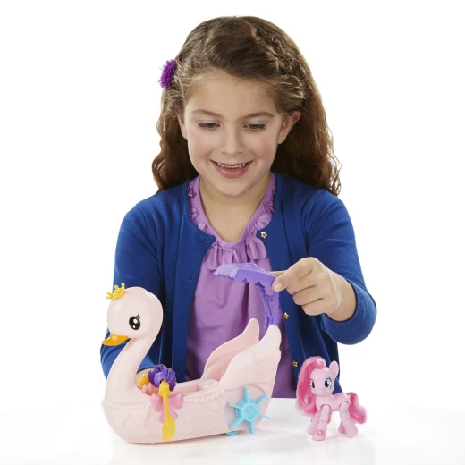 My Little Pony Swan Boat - Playing Set - هاسبرو - Image 4
