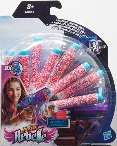 Nerf Rebelle Secrets Spies Message Darts