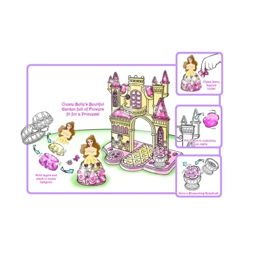 Play-Doh Disney Princess Belles Castle - بلاي دوه - Image 3