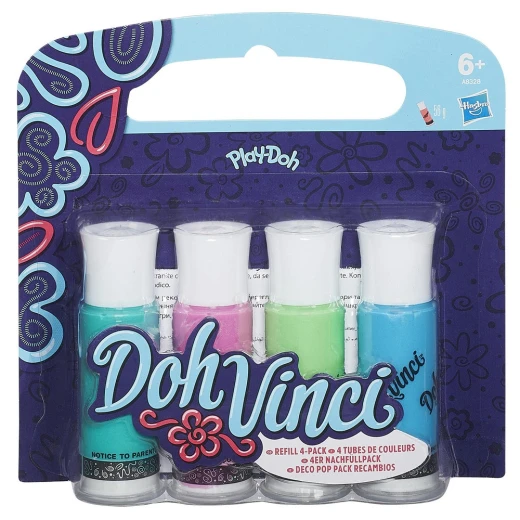 Play-Doh DohVinci Deco Refill 4 Pack