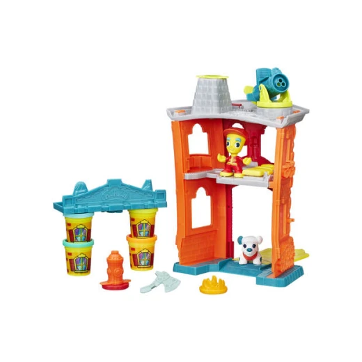 Play-Doh town firemen house - بلاي دوه - Image 2