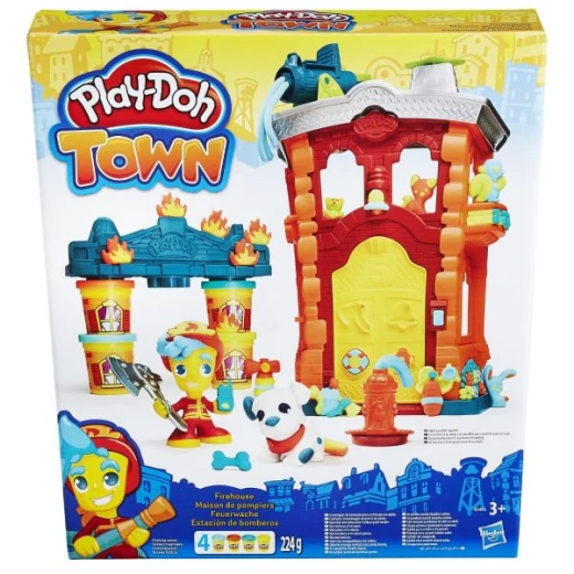 Play-Doh town firemen house Play-Doh town firemen house