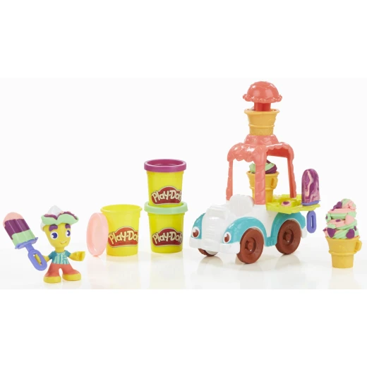 Play-Doh Town Ice Cream Truck - بلاي دوه - Image 4