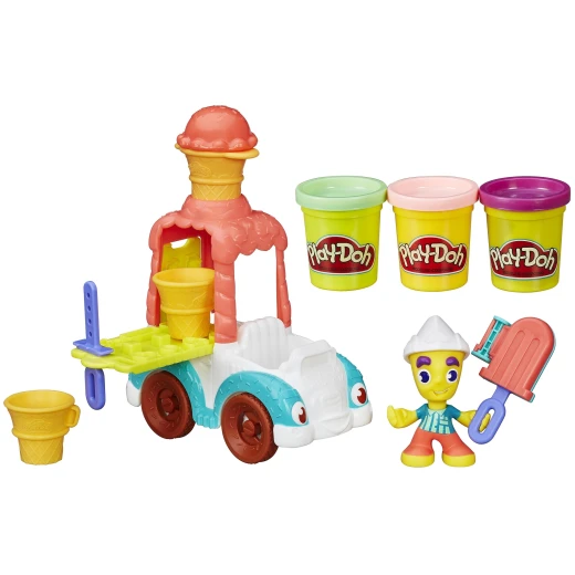 Play-Doh Town Ice Cream Truck - بلاي دوه - Image 2