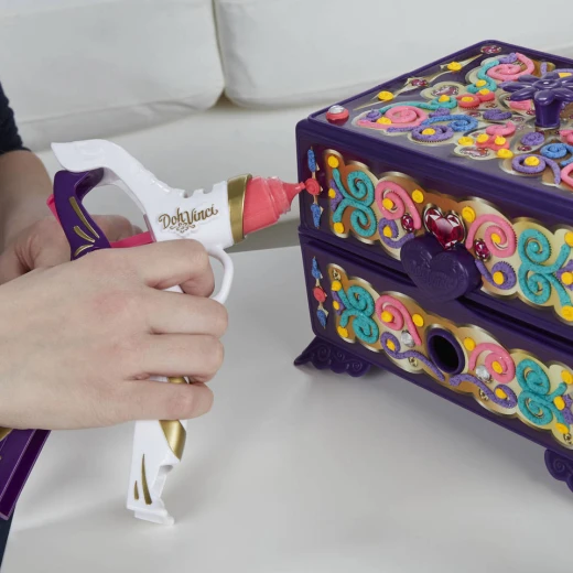 Play-Doh DohVinci Secret Sparkle Jewelry Box - بلاي دوه - Image 6