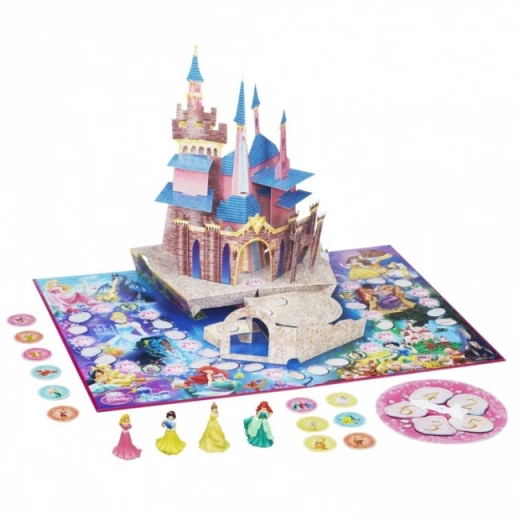 Disney Princess Pop-Up Magic Castle Game - هاسبرو - Image 2