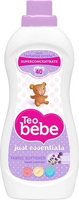 Teo Bebe Detergent And Fabric Softener Super Concentrated 1 Liter (Lavender) Teo Bebe Detergent And Fabric Softener Super Concentrated 1 Liter (Lavender)