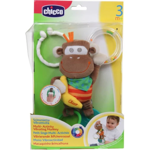 Chicco Multi Activity Vibrating Monkey - تشيكو - Image 3