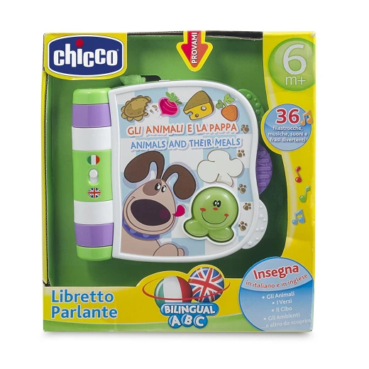 Chicco Animals and Their Friends Talking Book (Italian/English) Chicco Animals and Their Friends Talking Book (Italian/English)