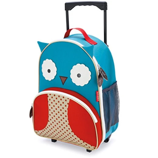 Skip Hop Zoo Little Kid Travel Rolling Luggage Backpack - Owl Skip Hop Zoo Little Kid Travel Rolling Luggage Backpack - Owl