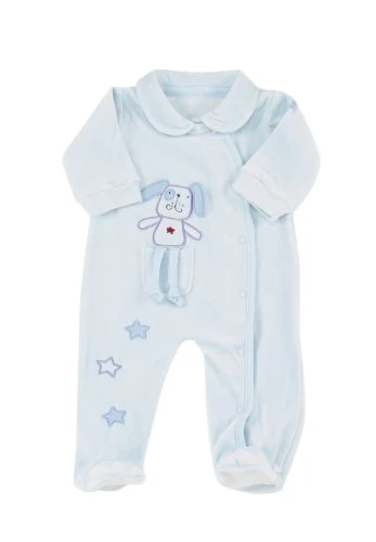 Lollipop Lane Fisch and Chips Luxus All-in-One Baby Grow (0-3months) - 3-6 Months