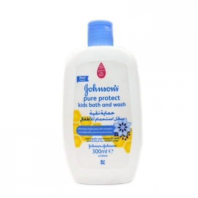 Johnsons Baby Pure Protect Kids Bath & Wash 300ml Johnsons Baby Pure Protect Kids Bath & Wash 300ml