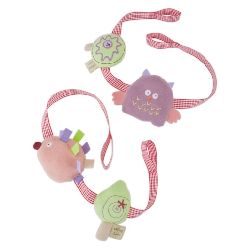 Lollipop Lane Prickles and Twoo Toy Tie Backs Lollipop Lane Prickles and Twoo Toy Tie Backs