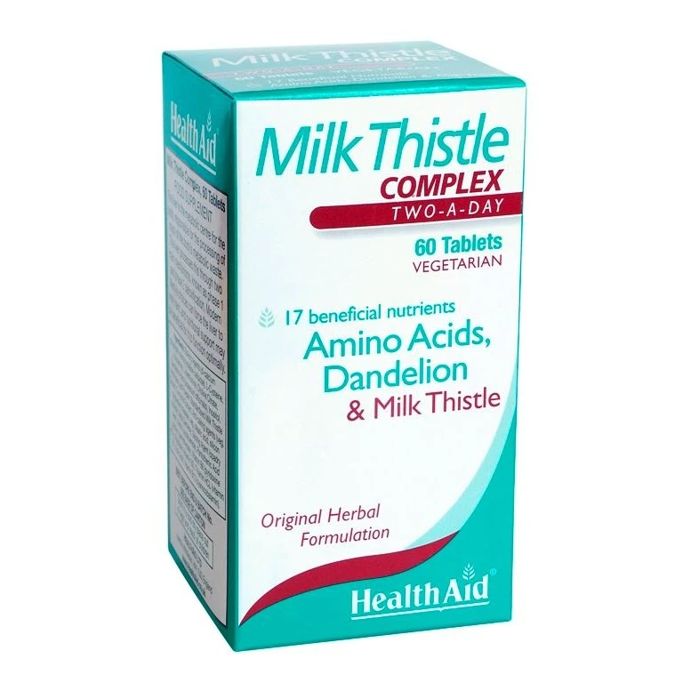 HealthAid Milk Thistle Complex 60's Tablets - هيلث ايد