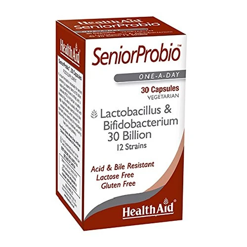 HealthAid Senior Probio Vegi Capsules - 30 Capsules HealthAid Senior Probio Vegi Capsules - 30 Capsules