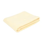 Lollipop Lane - Essential Knitted Blanket - 70x90cm - Yellow / White - أبيض - لوليبوب لين