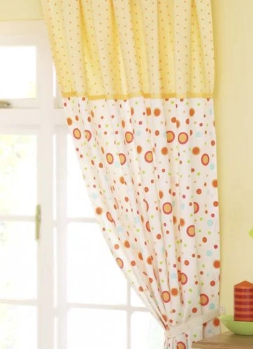 Lollipop Lane Tiddly Wink Safari Curtains Large (without tiebacks) - 167x183cm