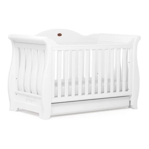 Boori Sleigh Royale Cot bed - White Boori Sleigh Royale Cot bed - White