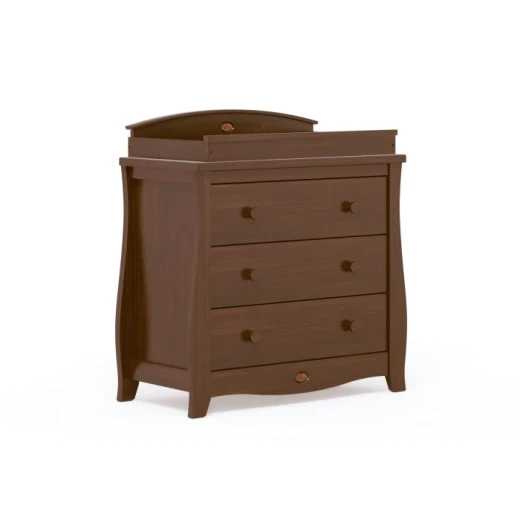 Boori Sleigh 3 Drawer Chest - English Oak - بوري - Image 2