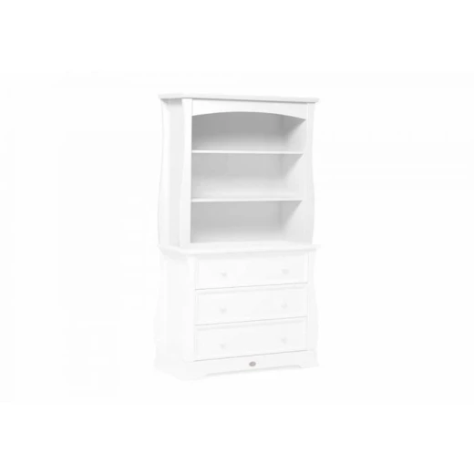 Boori Sleigh Bookcase Hutch - White - بوري - Image 2