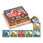 Melissa & Doug Vehicles Cube Puzzle - ميليسا اند دوج