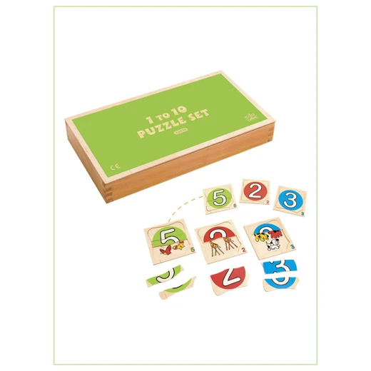 Edu Fun 1 to 10 Puzzle English Set Edu Fun 1 to 10 Puzzle English Set