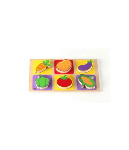 Edu Fun chunky puzzle vegetables Edu Fun chunky puzzle vegetables