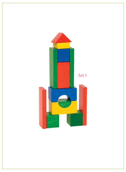 Edu Fun Colourful Building Blocks Set (29 pcs.) - إديو فن