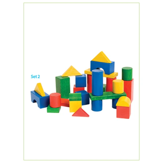 Edu Fun Colourful Building Blocks Set 2 (58 pcs) Edu Fun Colourful Building Blocks Set 2 (58 pcs)