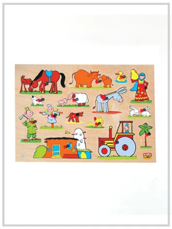 Edu Fun Sided Play Board (Egyptian farm) - إديو فن - Image 2