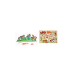 Edu Fun Sided Play Board (Egyptian farm) - إديو فن
