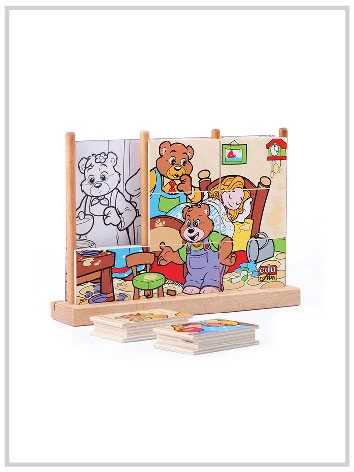Edu Fun Fairy tales (Goldilocks and the three bears) - إديو فن