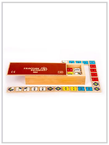 Edu Fun Fraction domino - إديو فن