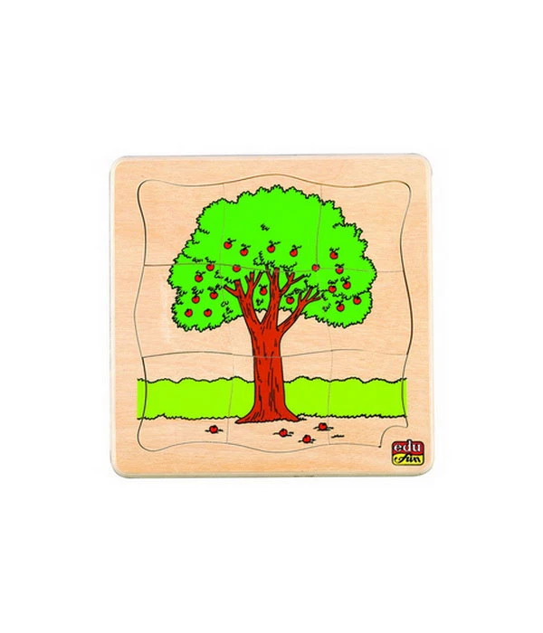 Edu Fun See How They Grow Puzzles (Tree) - إديو فن
