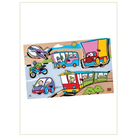 Edu Fun Insert strip puzzles / Transport Edu Fun Insert strip puzzles / Transport