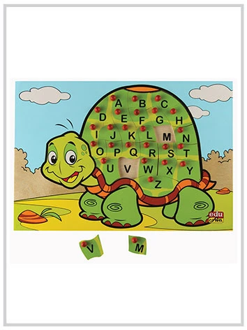 Edu Fun Letter puzzle (Turtle) English