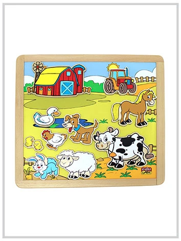 Edu Fun Magnetic boards (farm) - إديو فن