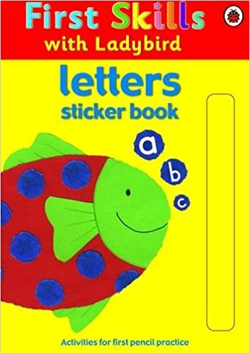 Letters Sticker Book - كتب ليدي بيرد