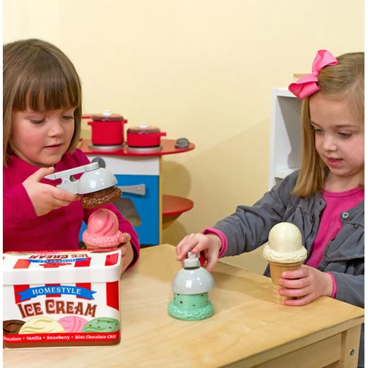 melissa & doug Scoop & Stack Ice Cream Cone Playset - ميليسا اند دوج - Image 3