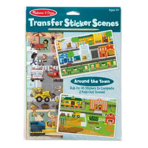Melissa & Doug Transfer Sticker Scenes - Around the Town Melissa & Doug Transfer Sticker Scenes - Around the Town
