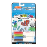 Melissa & Doug On the Go Magicolor Color-Your-Own Sticker Pad - Vehicles, Sports, and Dinosaurs - ميليسا اند دوج