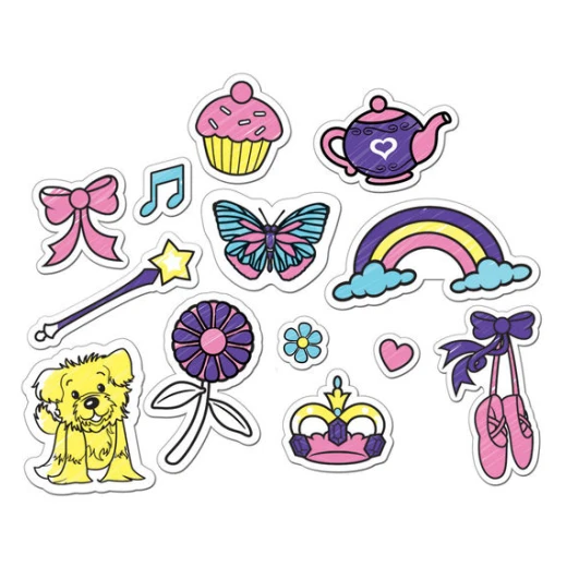melissa & doug On the Go Magicolor Color-Your-Own Sticker Pad - Princesses, Animals, and Fairies - ميليسا اند دوج - Image 4