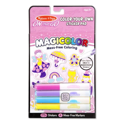 melissa & doug On the Go Magicolor Color-Your-Own Sticker Pad - Princesses, Animals, and Fairies melissa & doug On the Go Magicolor Color-Your-Own Sticker Pad - Princesses, Animals, and Fairies