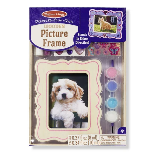 Melissa & Doug Decorate-Your-Own Wooden Picture Frame Melissa & Doug Decorate-Your-Own Wooden Picture Frame