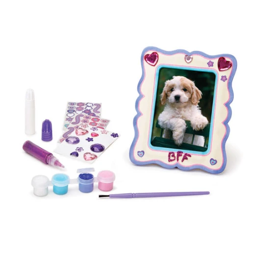 Melissa & Doug  Decorate-Your-Own Wooden Picture Frame - ميليسا اند دوج - Image 2