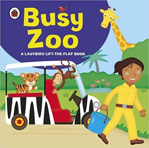 Lift the Flap Busy Zoo - كتب ليدي بيرد