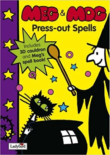 Meg and Mog Press-out Spells - كتب ليدي بيرد