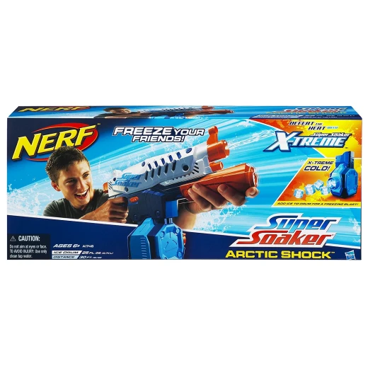 Nerf Super Soaker Arctic Shock Water Blaster Nerf Super Soaker Arctic Shock Water Blaster