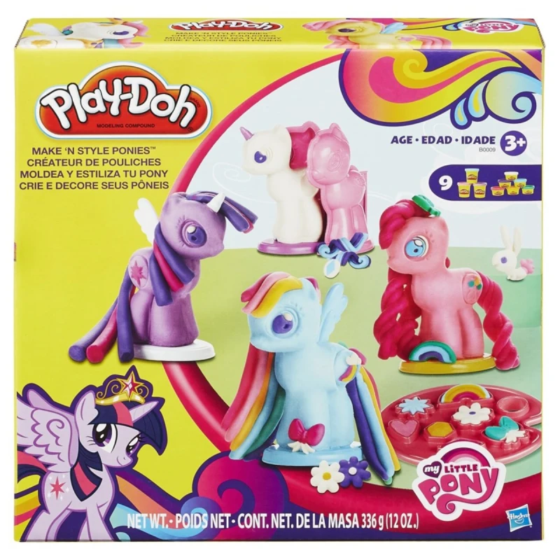 Play-Doh Cutie Creators Featuring- My Little Pony - بلاي دوه